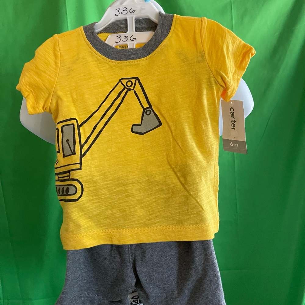 Little boys 3 pcs short set